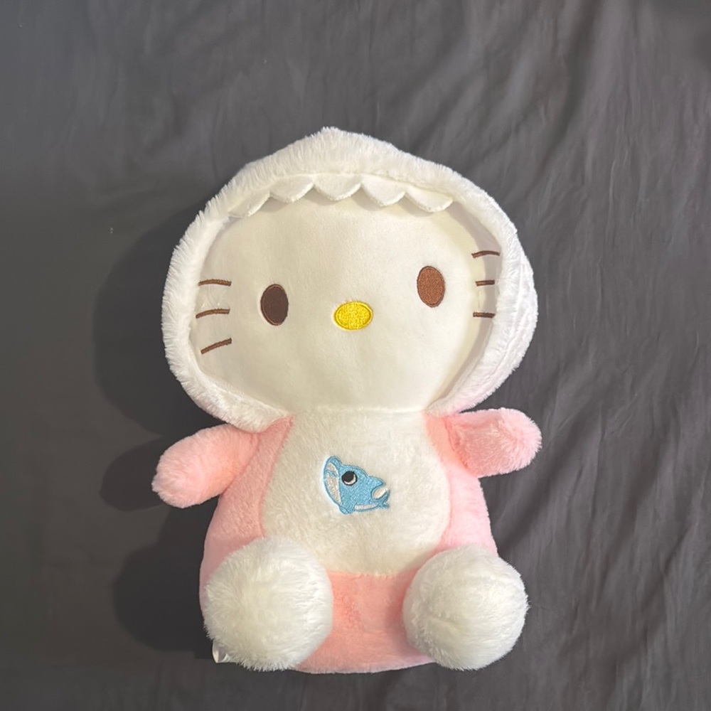 Hello Kitty Pink and White Plush Toy